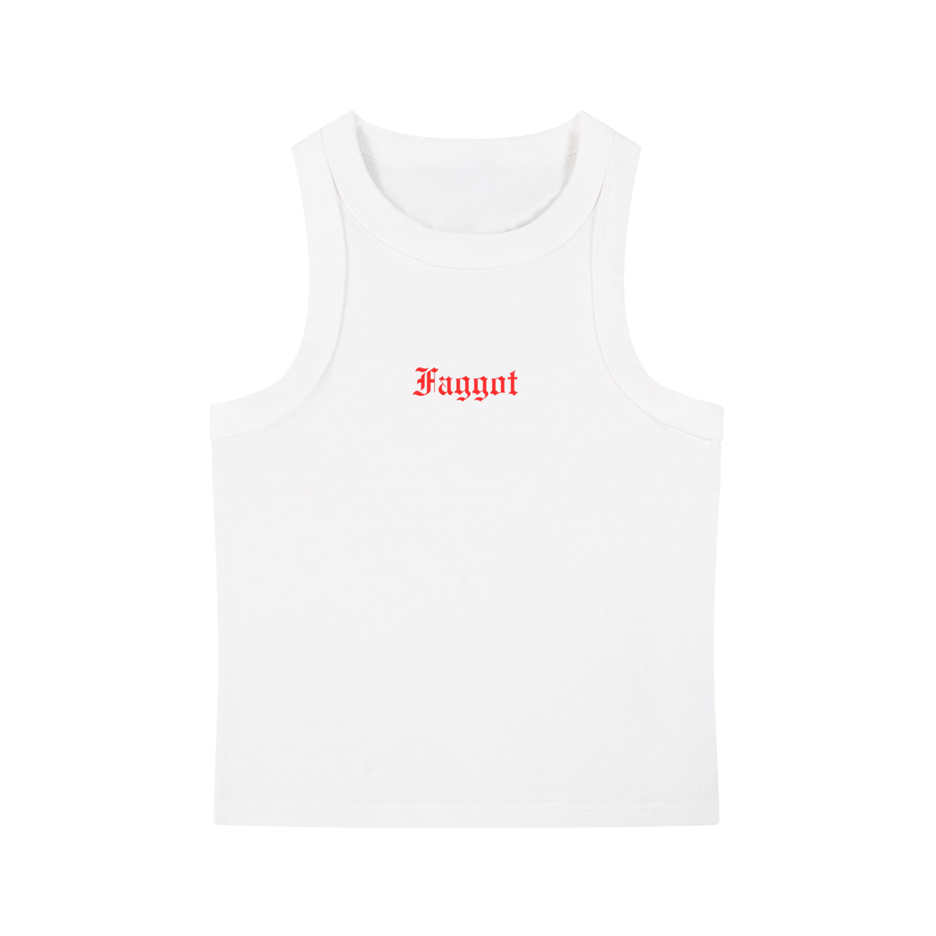 Faggot Snow Washed Tank Top
