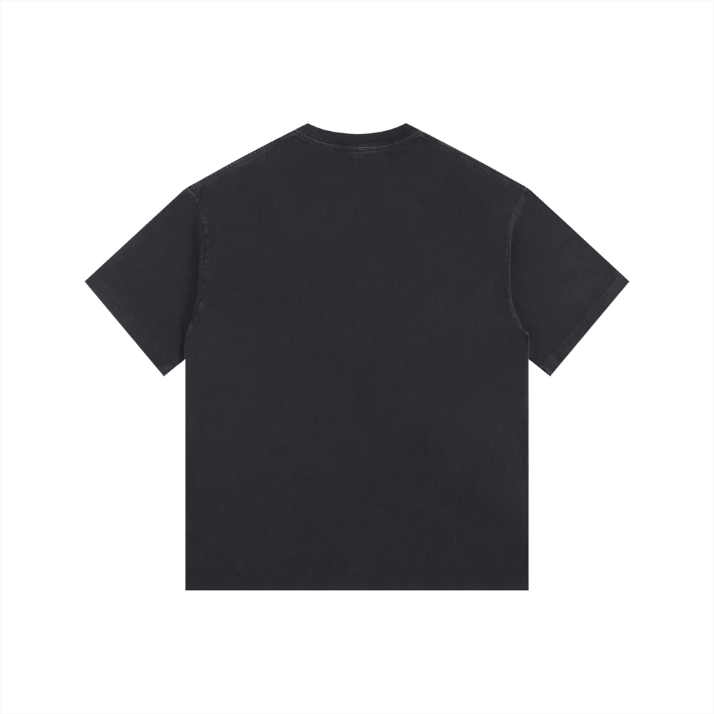Heathen Vintage Washed Oversized Cotton T-Shirt