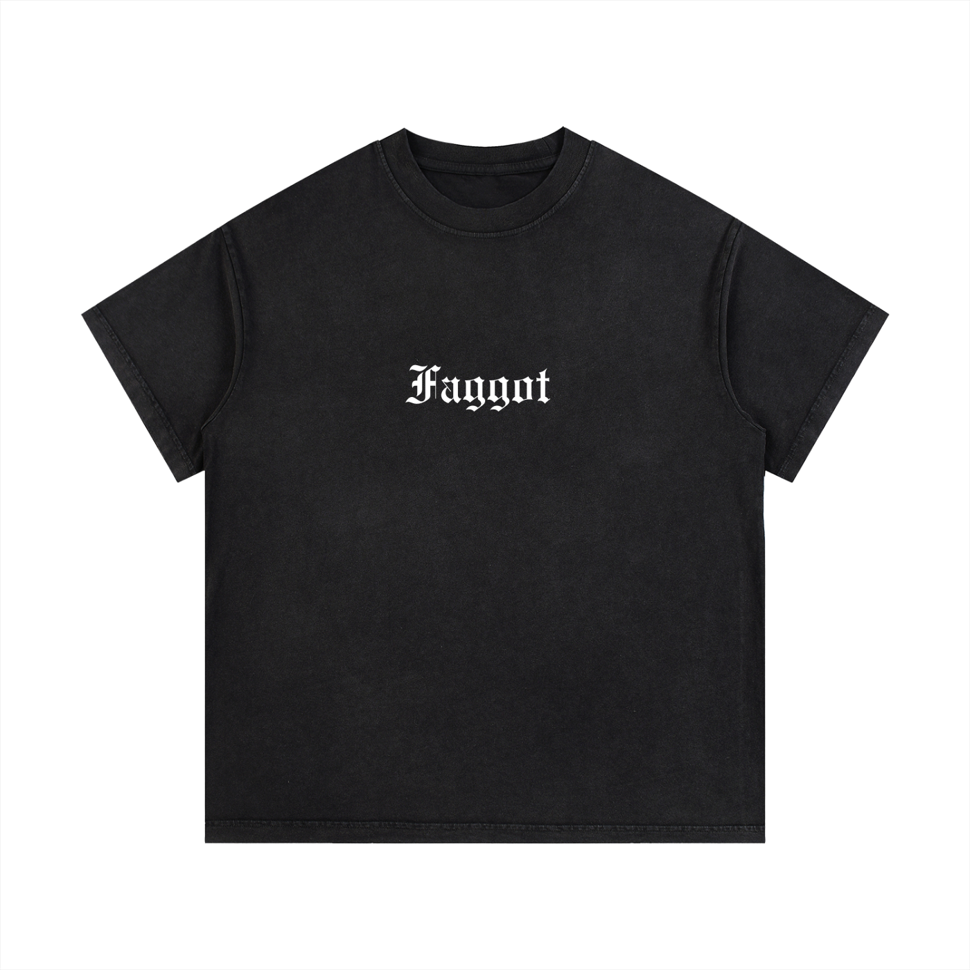 Faggot Vintage Wash Cotton T-Shirt