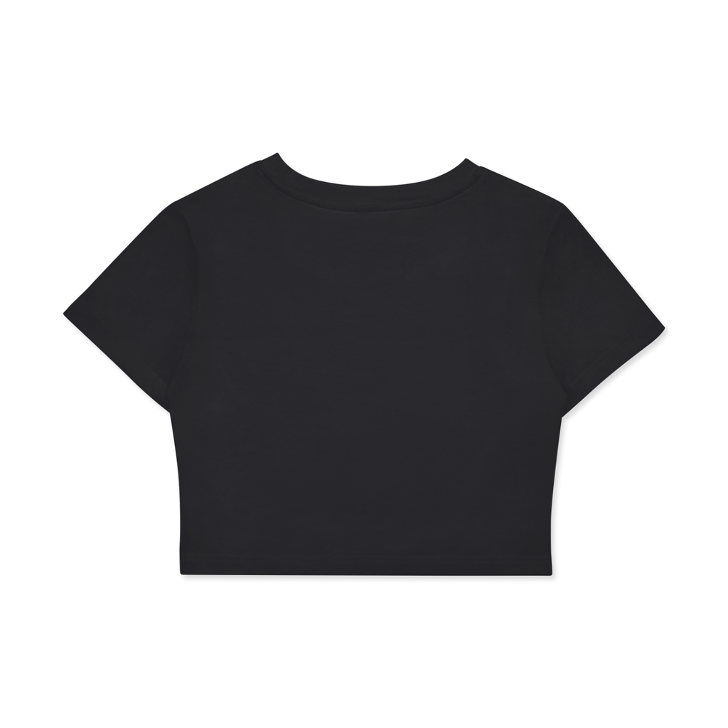 Lesbian Princess Fitted Crop Cotton T-Shirt
