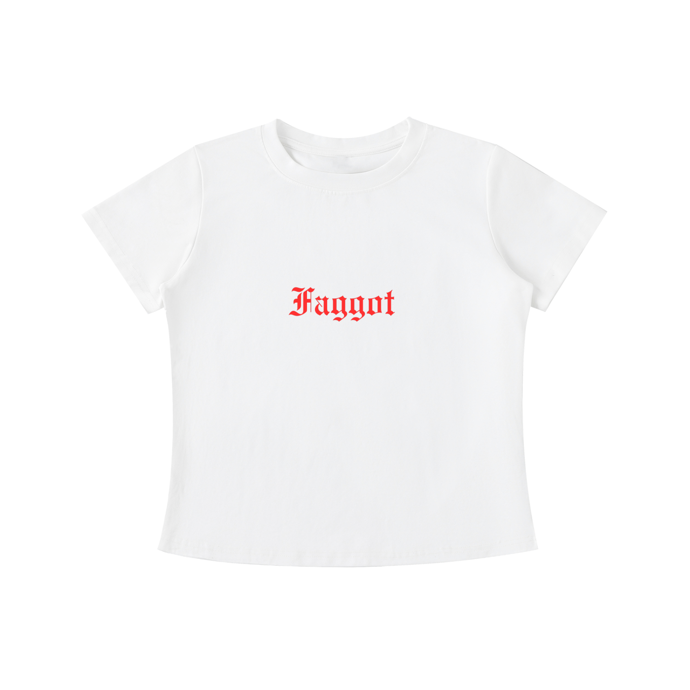 Faggot Vintage Wash Slim Fit T-shirt