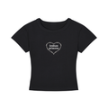 Lesbian Princess Cropped T-Shirt