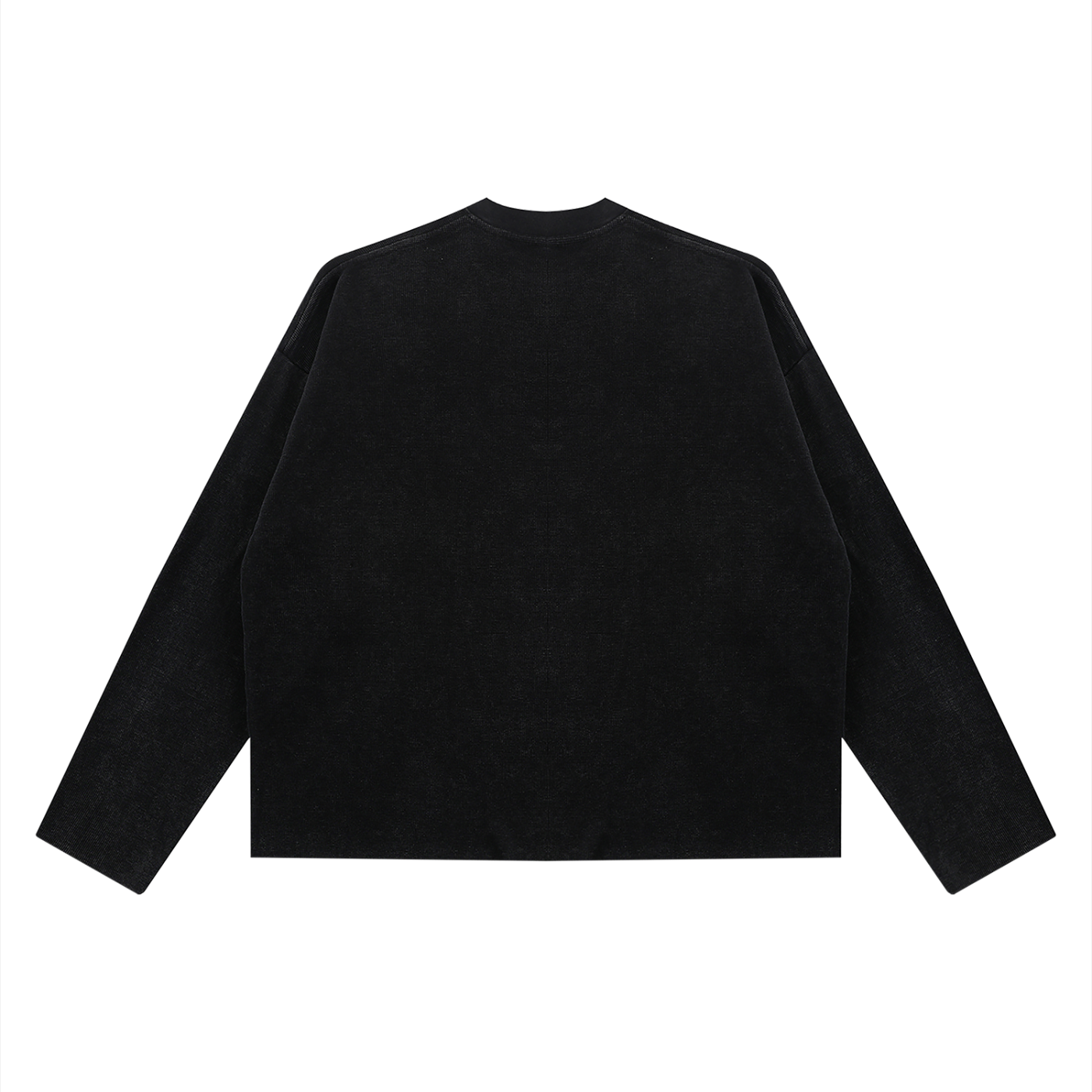 SCISSORS Boxy Waffle Shirt