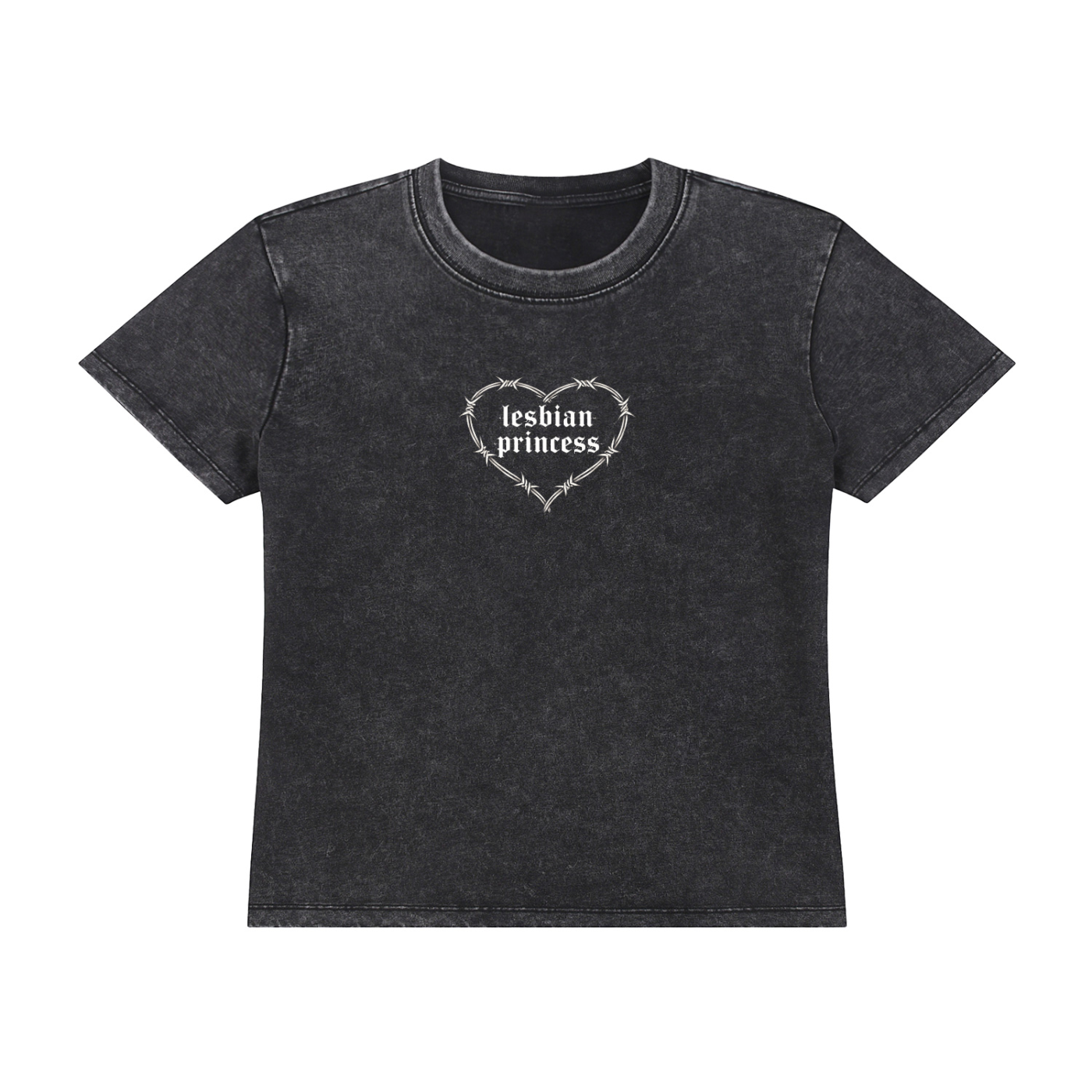 Lesbian Princess Vintage Wash T-shirt