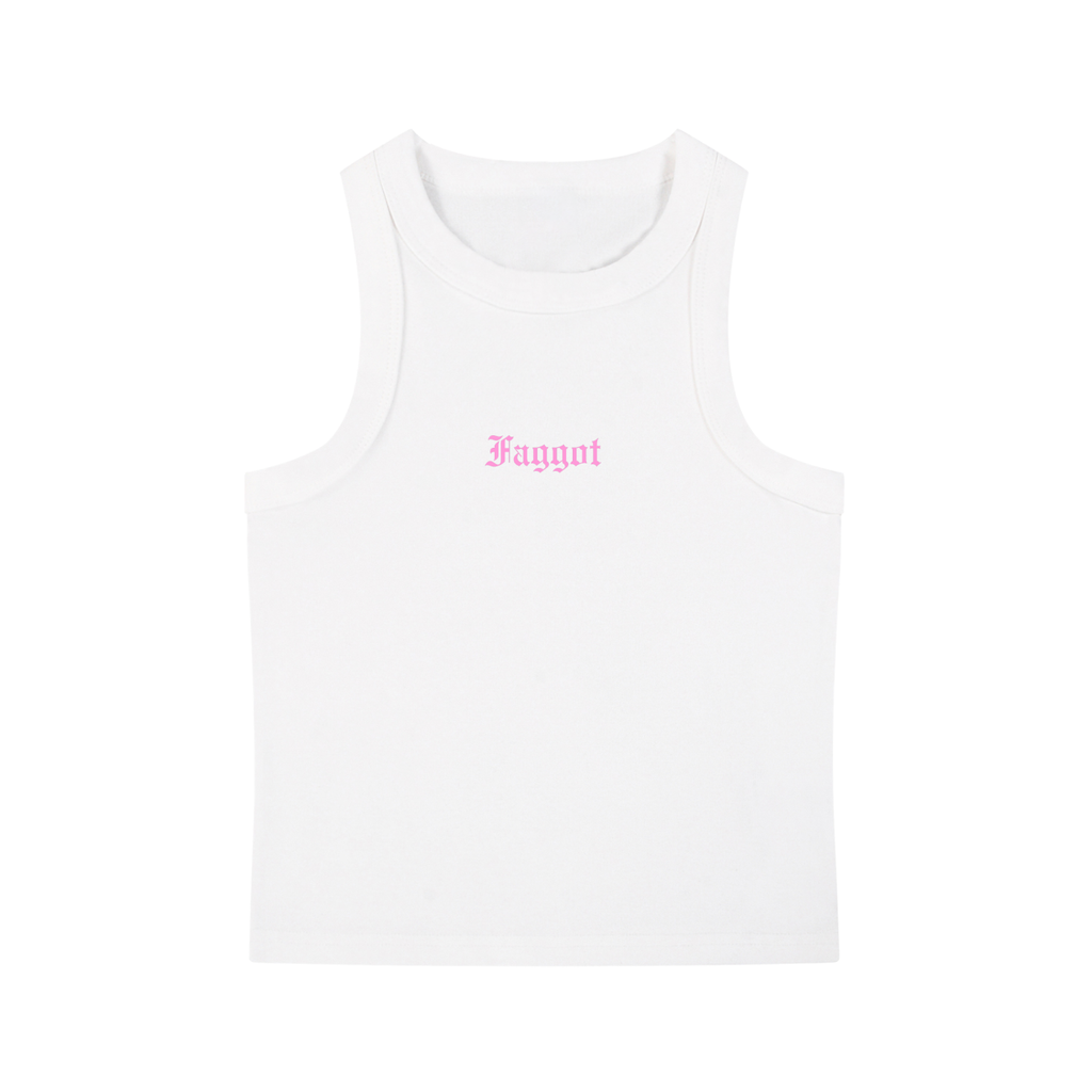 Faggot Snow Washed Tank Top