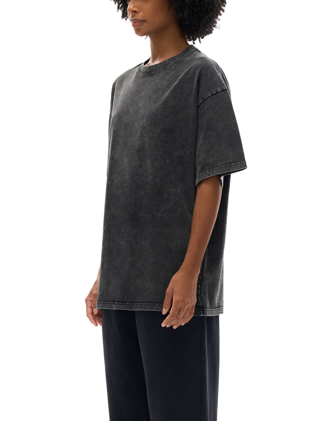 Lesbian Princess Snow Washed Oversized Cotton T-Shirt