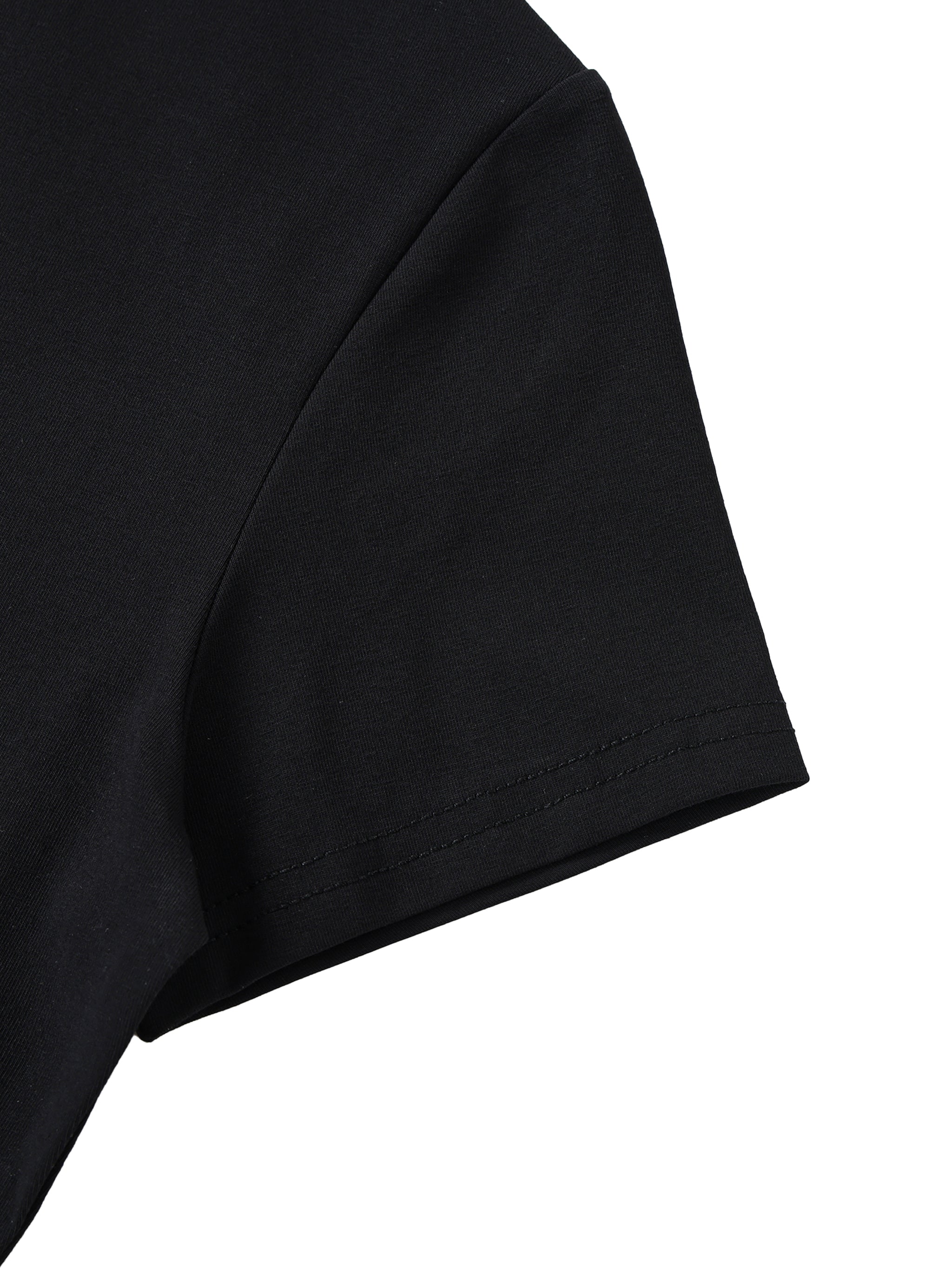 Double Venus Essential Bodycon Crewneck T-Shirt