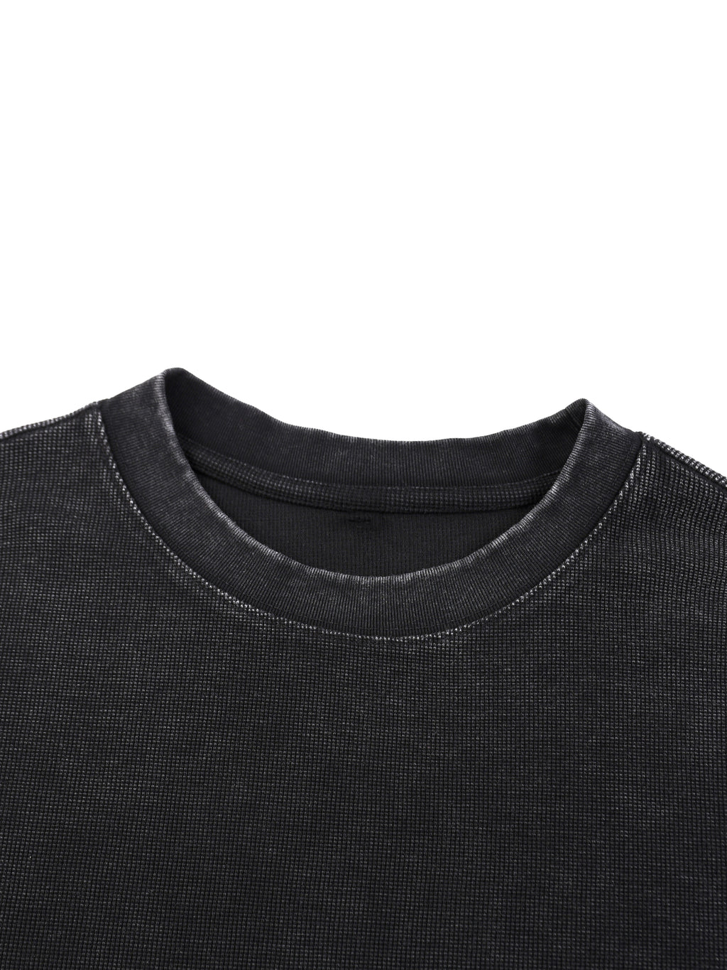 Double Venus Mineral Wash Waffle Oversized T-Shirt